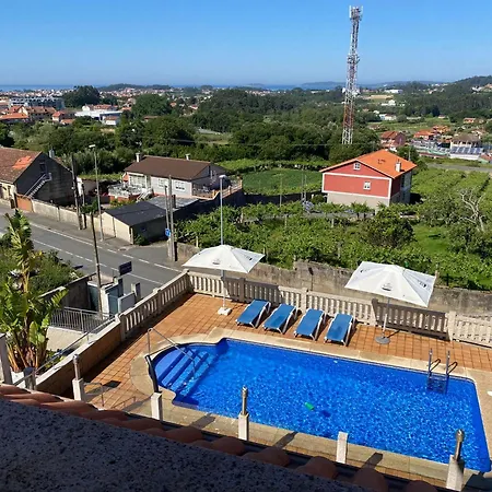 Duplex En Con Piscina Y Vistas Al Mar Sanxenxo